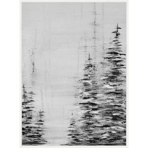 Amanti Art Woodsy II by Yvette St. Amant Canvas Wall Art Print Framed - 1 of 4