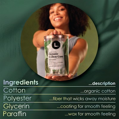 L . Organic Tampon Regular Tampons - 84ct