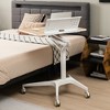 Tangkula Pneumatic Standing Desk Rolling Adjustable Laptop Cart Podium Detachable Holder - 2 of 4