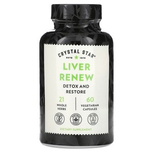 Crystal Star Liver Renew, 60 Vegetarian Capsules - 1 of 3