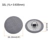 Unique Bargains Round Metal Sewing Cloth Covered Button 10 Pcs - 2 of 4