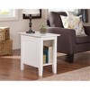 AFI Furnishings Nantucket Chair Side Table Set of 2 WH - 2 of 4