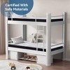 Lycvki 8 in. Gel Memory Foam Mattress with Pillowtop,Fiberglass-Free,CertiPUR-US® Certified,Bed in a Box - 3 of 4