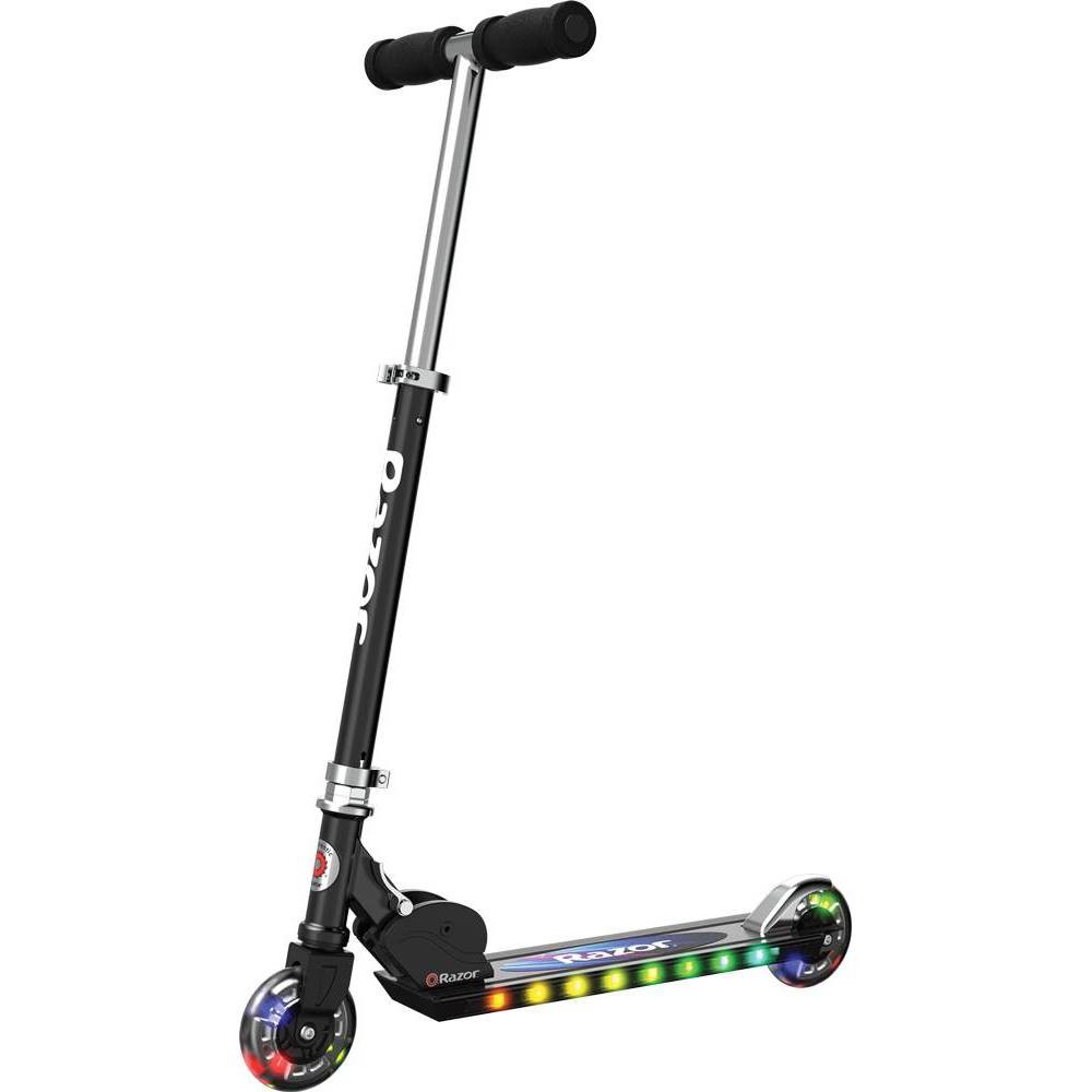 Photos - Scooter Razor A+ 2 Wheel  with LED Lights - Black 