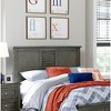 Full Size Wooden Platform Bed with Headboard for Bedroom - 2 of 4