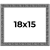 PosterPalooza | Distressed Black Picture Frame - UV Acrylic, Backing Board, Hanging Hardware Included - 2 of 4