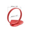 Unique Bargains Dining Table Decoration Alloy Decorative Wear Resistance Heart Shape Napkin Rings - 2 of 4