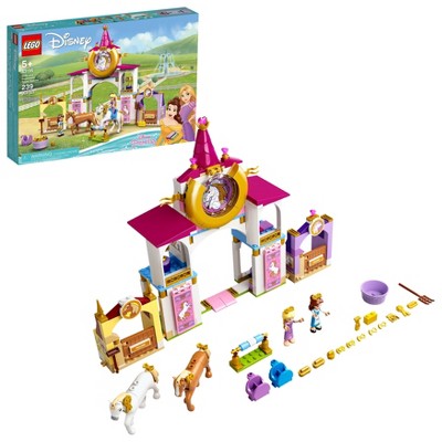 LEGO Disney Belle and Rapunzel's Royal Stables 43195 Building Kit