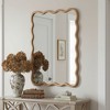 Whisen 30"x40" Wavy Rectangle Decorative Mirror, Solid Wood Frame, Entryway - 3 of 4