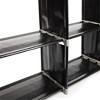 Closet Organizer Shelf ¨C CuisinSmart 3-Tier 9-Cube Steel Storage Rack, DIY Staircase Organizer for Bathroom, Kitchen, Office (Black) - 2 of 4