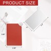 Unique Bargains PU Leather Travel Compact Handheld Mini Mirror - 2 of 4