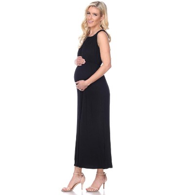 Maternity Kadyn Maxi Dress Black Small - White Mark : Target