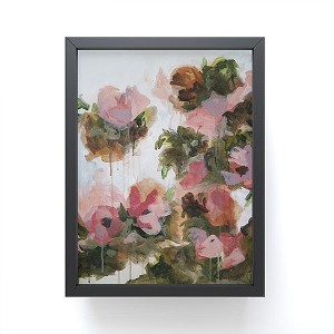 Laura Fedorowicz Floral Muse Framed Mini Art Print 4" (H) x 3" (W) x 1" (D) - Society6 - 1 of 3