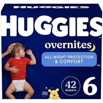 The Honest Company Clean Conscious Disposable Overnight Diapers Cozy Cloud  + Star Signs - Size 6 - 34ct : Target