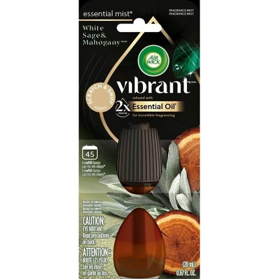 Air Wick Vibrant Essential Mist - White Sage Mahogany - 0.67 fl oz