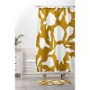 La Jardin Noir VI Shower Curtain Brown - Deny Designs: Floral Microfiber Bathroom Decor, Machine Washable - 2 of 4