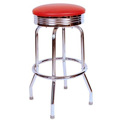 30" Floridian Swivel Barstool Red - Richardson Seating