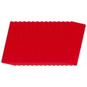 Unique Bargains DIY Laser Printing Office Engraving Blank Metal Card 15 Pcs - 1 of 4