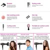 Morfone 12-piece multi-functional hair dryer set, capable of quickly drying hair - compact and portable, suitable for the whole family - gift set. - 4 of 4