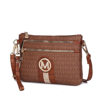MKF Collection Tarren Signature Crossbody/ Wristlet by Mia K
