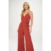 WEST K Women's Bridget Side Tie Strappy Wide Leg Jumpsuit w/ Pockets - 3 of 4