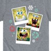 Boys' - SpongeBob SquarePants - Christmas Photo Collage Short Sleeve Graphic T-Shirt - 2 of 4