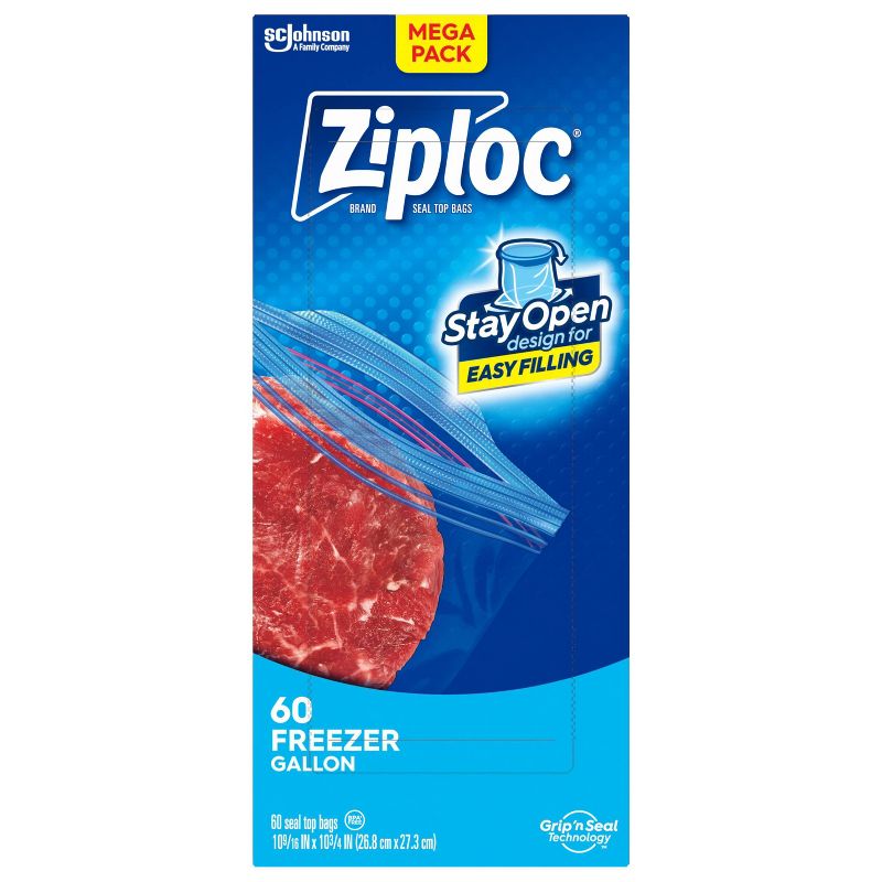 Ziploc Freezer Gallon Bags with Grip 'n Seal Technology, 4 of 20