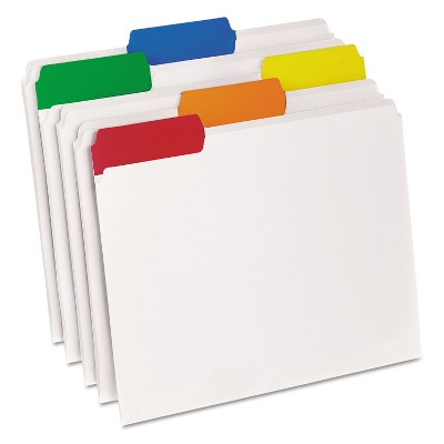 Pendaflex EasyView Poly File Folders 1/3 Cut Top Tab Letter Clear 25/Box 55702