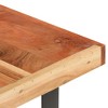vidaXL Coffee Table 55.9"x35.4"x16.5" Solid Acacia Wood - 4 of 4