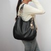MKF Collection Ashley Vegan Leather Women’s Hobo Shoulder Bag with Wristlet Wallet by Mia K - 3 of 4