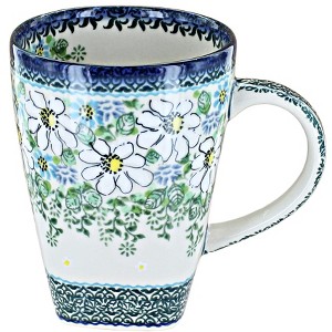 Blue Rose Polish Pottery K06 Galia Large Coffee Mug - 1 of 2