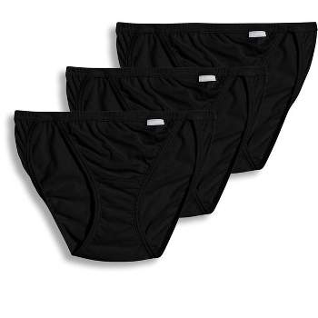 Jockey Women's Underwear Elance Breathe Hipster - 3 Pack, Black, 5