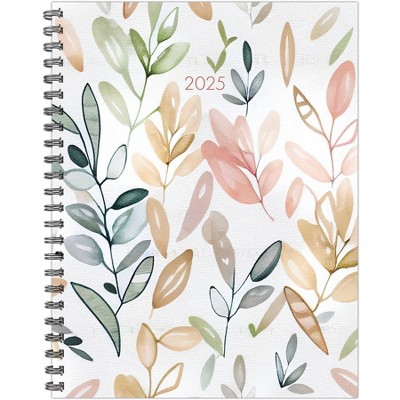 Willow Creek Press Soft and Sweet 2025 8.5"x11" Softcvr Weekly Planner: Spiral Binding, Blue, All Ages, January-December