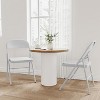 homfan  Meta lFolding Chairs Portable Kitchen Chair Foldable ，350lb Weight - 3 of 4
