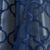 2pk 38"x84" Sheer Avon Trellis Curtain Panels - 2 of 4