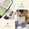 Generic Aesthetic Floral Makeup Bag Cute Cosmetic Bags , Travel Toiletry Bag - 2 of 4