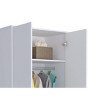 NicBex Armoire Wardrobe Closet Storage Cabinet with Double Doors & Shelves for Bedroom - 4 of 4