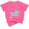 Simply Sage Market Summer Vibes Palm Trees Floral Garment Dyed Tee - 2 of 4