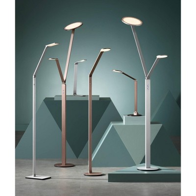 French Bronze Adjustable LED Desk Lamp with Touch Switch