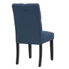 WestinTrends  Upholstered Button Tufted Dining Side Chair (Set of 2) - 4 of 4