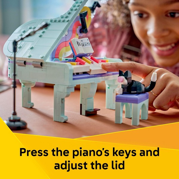LEGO Creator 3 en 1 Decoración Musical Piano con Gato 31392 4