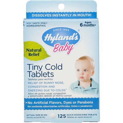 hyland's baby tiny cold tablets