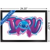 Trends International Disney Lilo and Stitch - I Heart You Framed Wall Poster Prints - 3 of 4