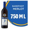 Barefoot Cellars Merlot Red Wine - 750ml Bottle - 2 of 4