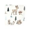 Hudson Baby Infant Boy Flannel Washcloths, Boy Woodland Pals 10Pk, One Size - 3 of 4