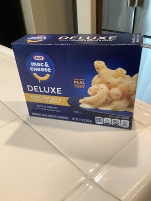 Kraft Deluxe Original Cheddar Mac And Cheese Dinner Family Size - 24oz :  Target