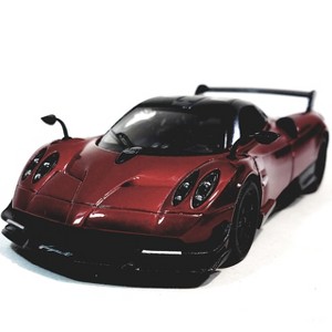KiNSMART 2016 Pagani Huayra BC Red 5" 1:38 Scale Die Cast Metal Model Toy Car w/Pullback Action - 1 of 4