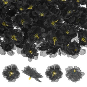 Unique Bargains Silk Artificial Cherry Blossom Flower Heads Wedding DIY Crafts 150 Pcs - 1 of 4