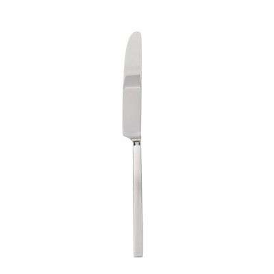 Fortessa Tableware Solutions 5pc Brushed/Mirrored Jaxson Flatware Set: 18/10 Stainless Steel, Dishwasher-Safe, Service for 1