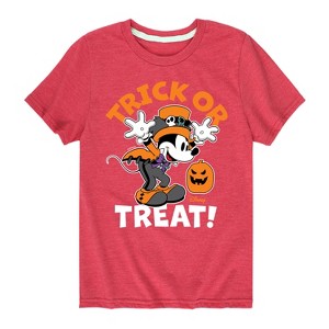 Boys' - Disney - Trick Or Treat Short Sleeve Graphic T-Shirt - 1 of 4